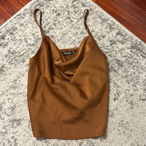 Nasty gal cowl neck slip tank